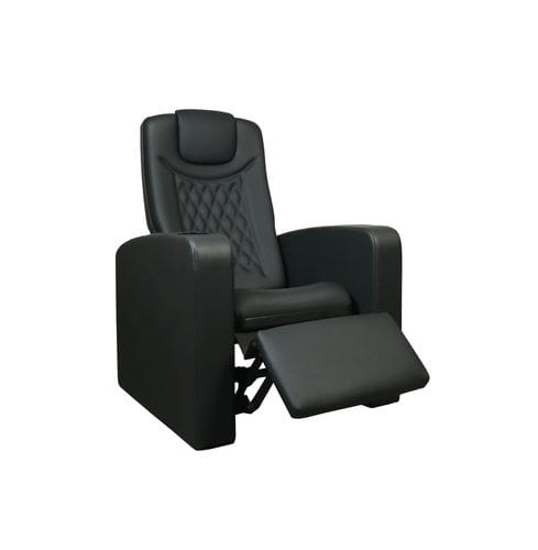 Stoffkinosessel - KING R10 - Euro Seating International - Kunstleder / Polypropylen / für Gewerbegebrauch