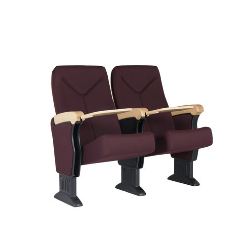 Moderner Hörsaalstuhl - OTELO PL - Euro Seating International - für den Innenraum / Stoff / Holz