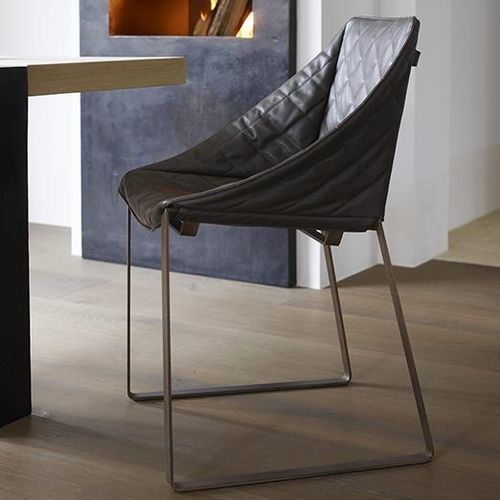 Moderner Esszimmerstuhl - KEKKE - Piet Boon Collection - für Außenbereich / für den Innenraum / Stoff