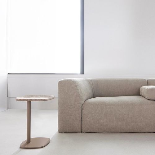 Moderner Beistelltisch - KEK - Piet Boon Collection - Eiche / Nussbaum / Stahl
