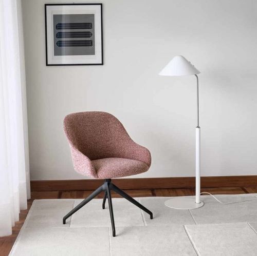 Moderner Bürostuhl - LYZ  - Cliff Young - Stoff / Leder / Gestell aus Metall