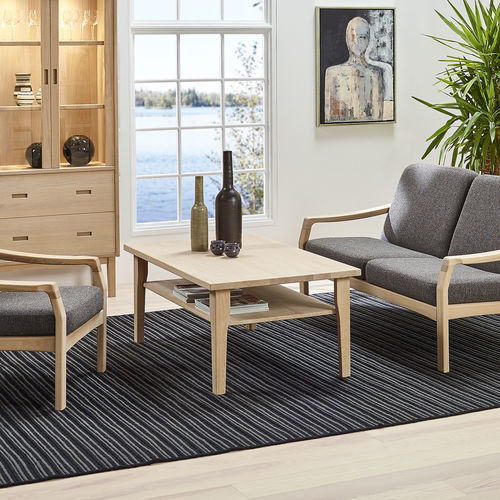 Couchtisch / skandinavisches Design - 4254K - dyrlund - Eiche / Nussbaum / Teakholz