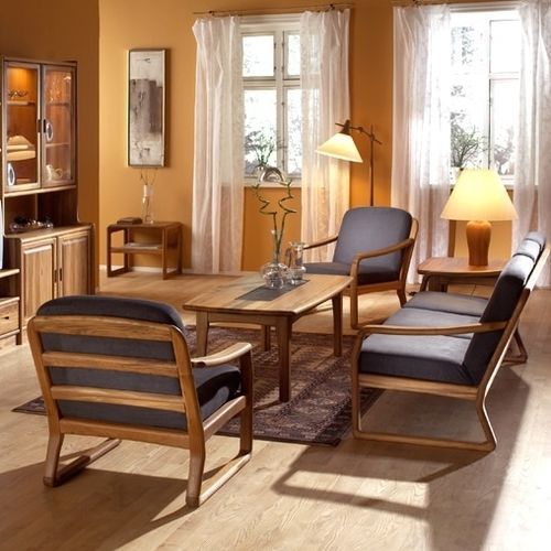 Couchtisch / skandinavisches Design - 9285S - dyrlund - Teakholz / Gestell aus Teakholz / rechteckig