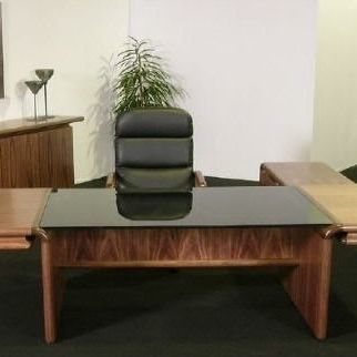Moderner Schreibtisch - DYRLUND SUPREME - dyrlund - Chef / Holz / für Gewerbegebrauch