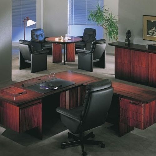 Moderner Schreibtisch - CONCORDE 6501 - dyrlund - Chef / Holz / für Gewerbegebrauch