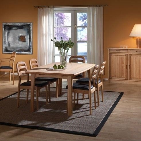 Esstisch / skandinavisches Design - 9248 ALDER - dyrlund - Holz / Gestell aus Holz / rechteckig
