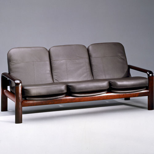 Modernes Sofa - 8405-3 - dyrlund - Stoff / Holz / Leder