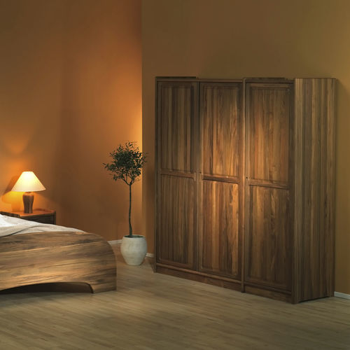 Kleiderschrank / skandinavisches Design - frederiksborg K7 - dyrlund - Holz / mit Schwingtür