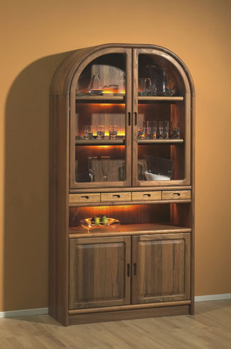 Vitrine / skandinavisches Design - 1194M - dyrlund - Eiche