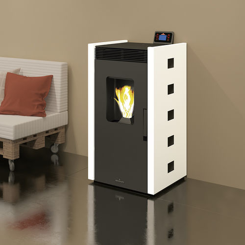 Pelletkaminofen - ZOE - Bronpi - 8 kW / 9 kW / bodenstehend
