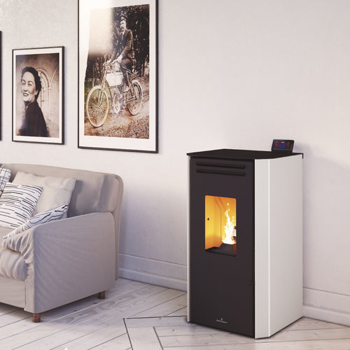 Pelletkaminofen - TINA - Bronpi - 5 kW...10 kW / 0 - 5 kW / bodenstehend