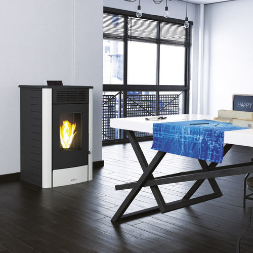 Pelletkaminofen - RITA - Bronpi - 5 kW...10 kW / 0 - 5 kW / bodenstehend
