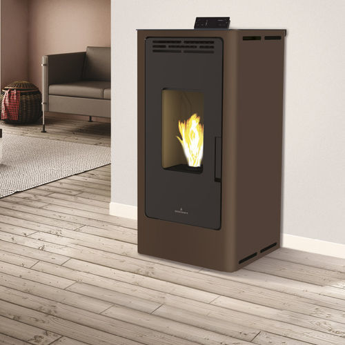 Pelletkaminofen - KIRA - Bronpi - 5 kW...10 kW / 0 - 5 kW / bodenstehend