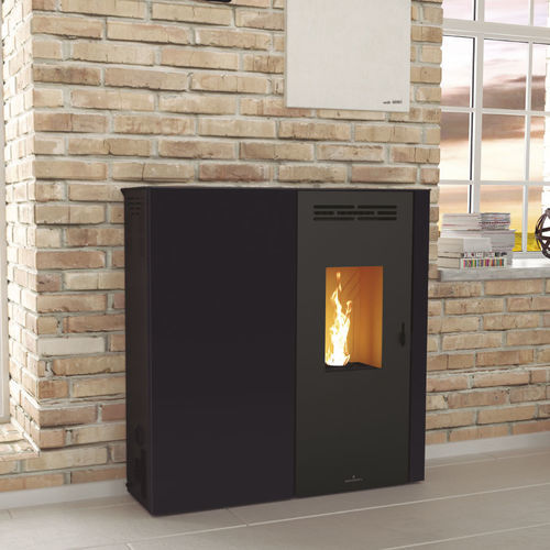 Pelletkaminofen - LUPE - Bronpi - 5 kW...10 kW / 0 - 5 kW / bodenstehend