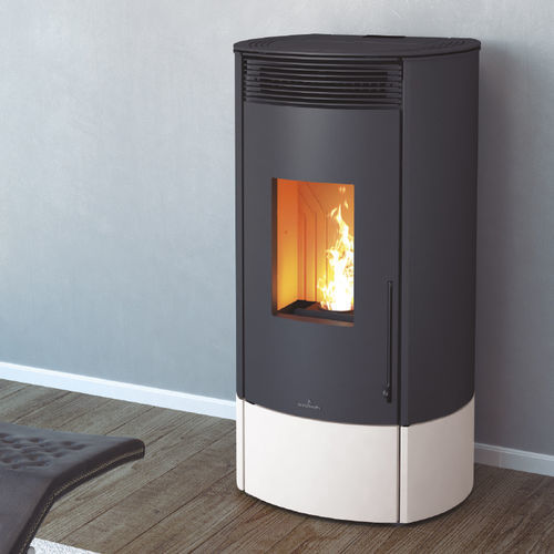 Pelletkaminofen - MILA - Bronpi - 5 kW...10 kW / 0 - 5 kW / 10 kW...20 kW