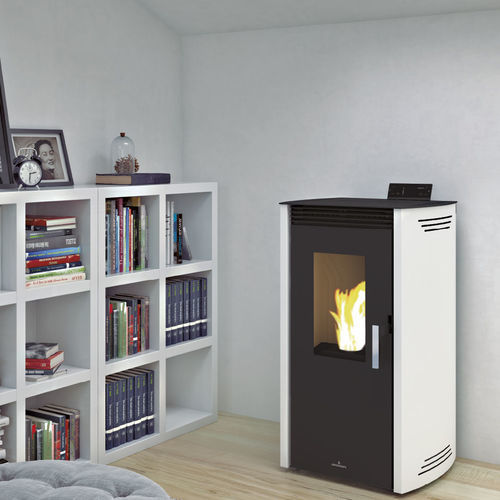 Pelletkaminofen - NOA - Bronpi - 5 kW...10 kW / 0 - 5 kW / bodenstehend