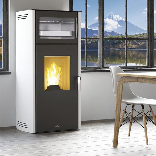 Pelletkaminofen - NOA HORNO - Bronpi - 5 kW...10 kW / 0 - 5 kW / bodenstehend