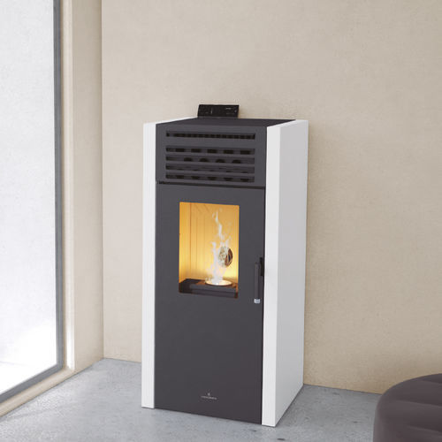 Pelletkaminofen - ADEL - Bronpi - 5 kW...10 kW / 10 kW...20 kW / bodenstehend