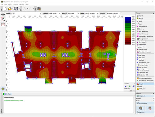Projektplanungssoftware - SLAB - FINE - Modellierung / Geotechnische Berechnung / Berechnungs für Spezialfundamente