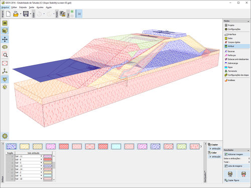 Projektplanungssoftware - SLOPE STABILITY - FINE - Geotechnische Berechnung / Berechnungs für Stützmauern / Analyse
