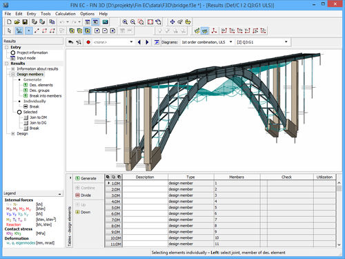 Projektplanungssoftware - FIN - FINE - Berechnung / Modellierung / für Stahlkonstruktion