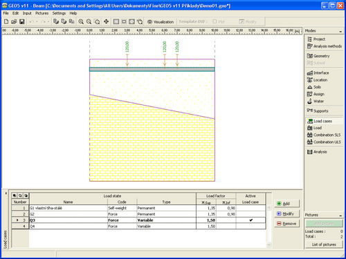 Projektplanungssoftware - SPREAD FOOTING - FINE - Berechnungs für Spezialfundamente / Analyse / für Betonkonstruktion