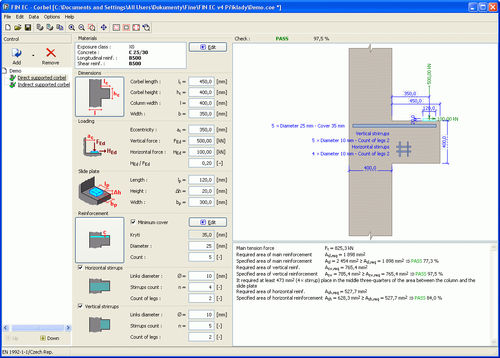 Modellierungssoftware - CORBEL - FINE - für Betonkonstruktion / für Stahlkonstruktion / 2D