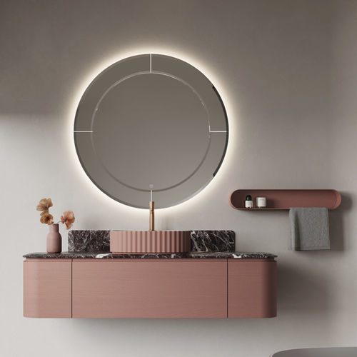 Moderner Badezimmer-Schrank - Seventy • Form. - IDEAGROUP - für Privatgebrauch / Marmor / lackiert