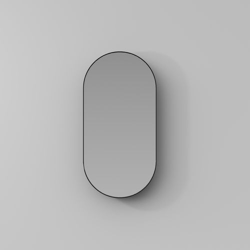 Wandmontierter Spiegel für Badezimmer - ARENA  - IDEAGROUP - modern / oval / Metall