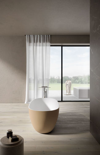 Ovale Badewanne - ELLISSE - IDEAGROUP - Einbau / freistehend / in Wandnähe