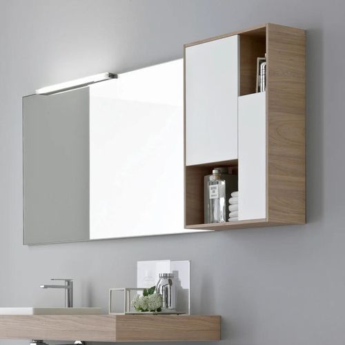 Moderne Wandleuchte - RS - IDEAGROUP - für den Innenraum / Chrom / zylinderförmig
