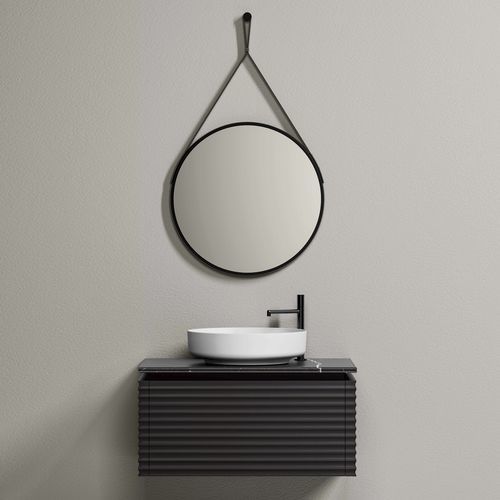 Wandmontierter Waschtisch-Unterschrank - DOLCEVITA 13 - IDEAGROUP - Keramik / Marmor / modern