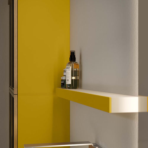 Wandmontiertes Regal - MODULA - IDEAGROUP - modern / Aluminium / für Dusche