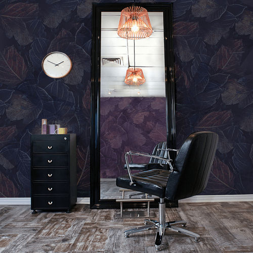 Wandmontierter Spiegel - NAPLES - Comfortel - für Schönheitssalon / modern / rechteckig