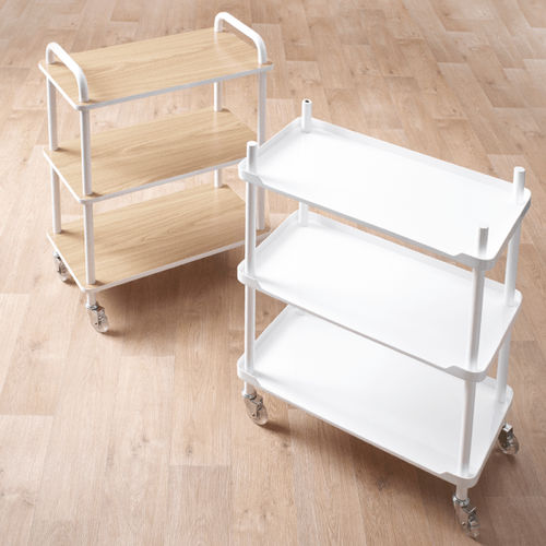 Wagen für Gewerbegebrauch - ASTRID  - Comfortel - für Schönheitssalon / Stahl / MDF