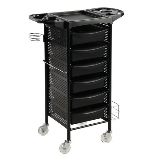 Pflegewagen - LD 6 TIER - Comfortel - für Frisörsalon / Metall
