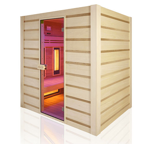 Finnische Sauna - HYBRID COMBI - POOLSTAR - Infrarot / für Privatgebrauch / für Wellnesscenter