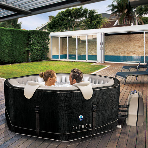 Whirlpool zum Aufstellen - PYTHON - POOLSTAR - achteckig / Sechssitzer / Fünfsitzer