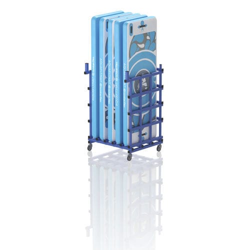 Wagen für Sportausstattung - AQUAFITMAT CART - POOLSTAR - für öffentliche Einrichtungen / PVC