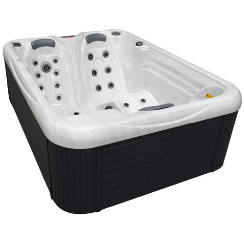 Whirlpool zum Aufstellen - PLUG & PLAY 4 - POOLSTAR - rechteckig / 3 Plätze / Acryl