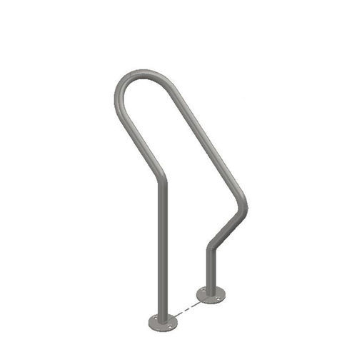 Bodenstehender Fahrradständer - GM-05 1 - Darba Spars - gesichert / originelles Design / für öffentliche Bereiche