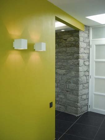 Moderne Wandleuchte - DART - TAL - für den Innenraum / Metall / quadratisch