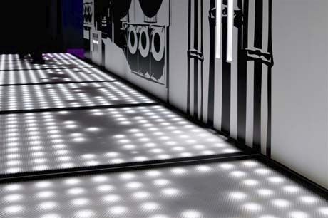 Bodenstehendes LED-Paneel - SMARTFADER MATRIX TILE - TAL - modular