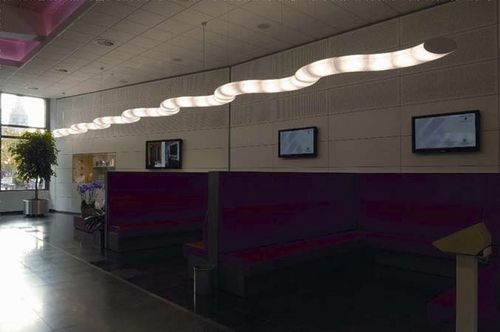 Hängeleuchte - RIPLEY SUSP 2xT5 28-54W+2QR111  - TAL - fluoreszierend / linear / Polycarbonat