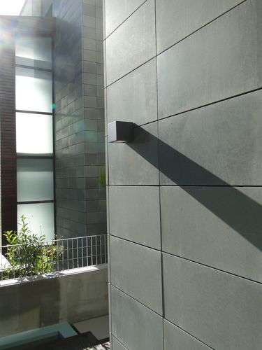 Moderne Wandleuchte - BRIX - TAL - für Garten / Metall