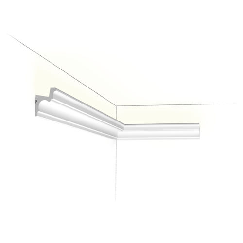 Wandmontiertes Beleuchtungsprofil - C323 - Orac Decor® - für Deckenmontage / LED / Polyurethan