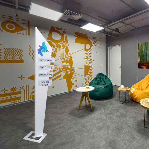Werbestele - STUDIO T - für öffentliche Bereiche / für Einzelhandel / für Ausstellungen