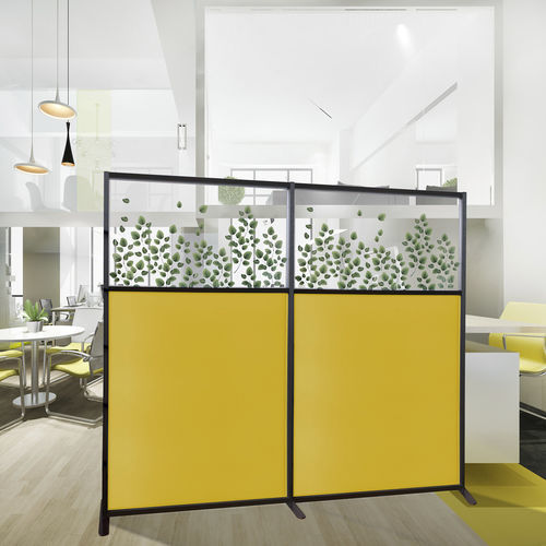 Aluminium-Raumteiler - TETRIX ED2 - STUDIO T - Methacrylat / für Gebäude / für Büro