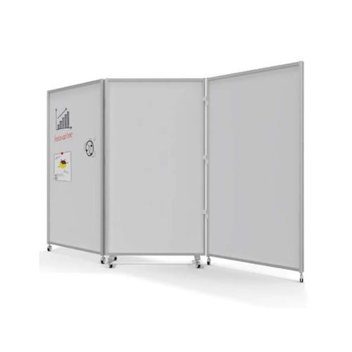 Magnettafel - TWIST - STUDIO T - weiß / Präsentier / selbsttragend