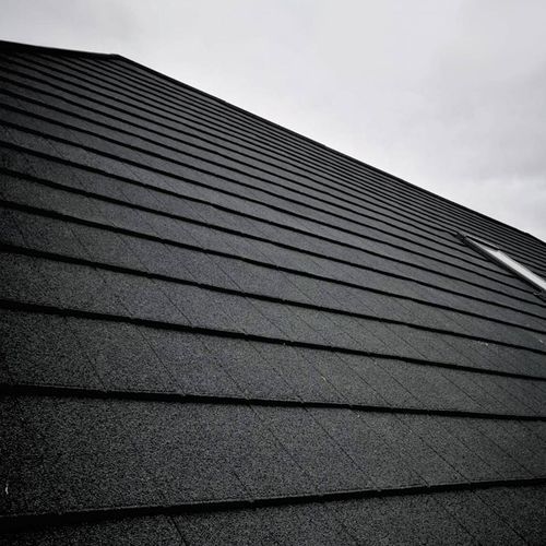 Schrägdachplatte - METROTILE® interlock iPANEL - AHI ROOFING / IKO METALS FRANCE - Stahl / Ziegeloptik / Schieferoptik
